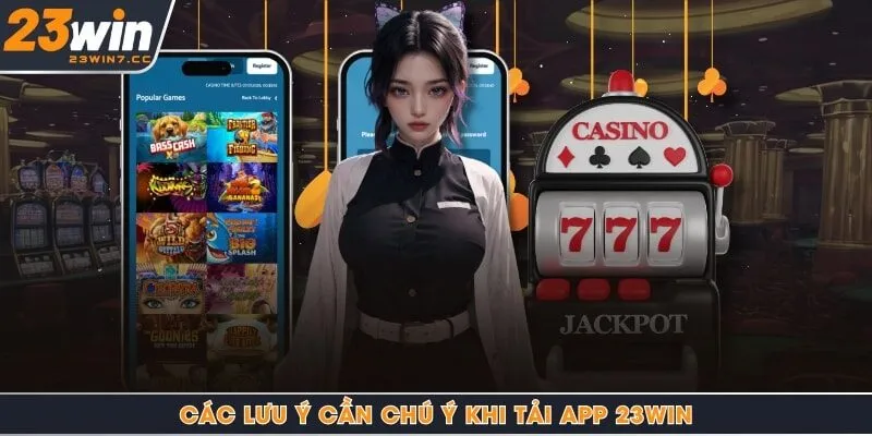 Các lưu ý cần chú ý khi tải app 23Win