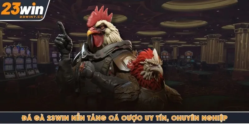 Đá gà 23Win nền tảng cá cược uy tín, chuyên nghiệp